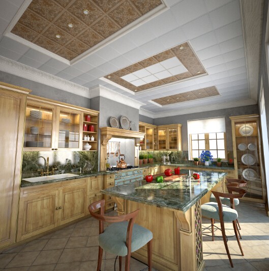 歐式簡(jiǎn)約吊頂